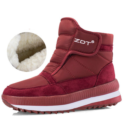 Men's And Ladies' Big Cotton Shoes Non-slip And Warm