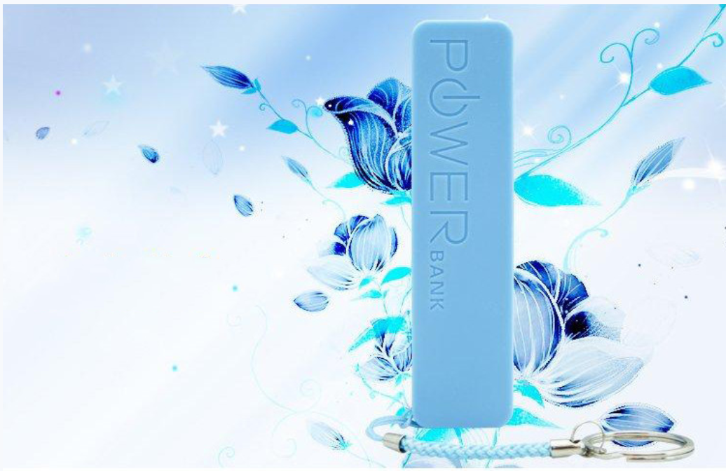 Creative Gifts Wholesale Custom Made Single Lipstick Mobile Power 18650 Single Perfume Charging Plastic Square Tube
