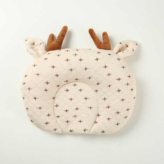 Anti-Eccentric Head Latex Shaping Pillow Color Cotton