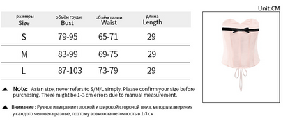 Bow Contrast Color Waist Back Fashion All Match