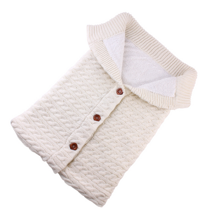 Baby Thickened Plus Velvet Warm Sleeping Bag