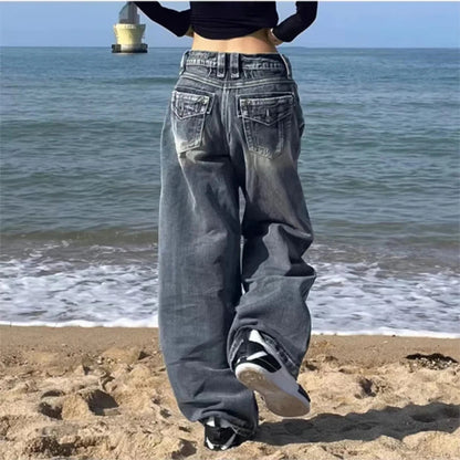 New Women's Vintage Jeans High Waist