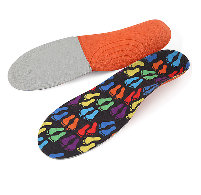 Breathable baby insoles can be cut for men and women