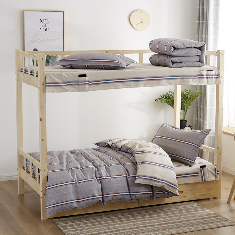 Student dormitory cotton non-slip three-piece suit