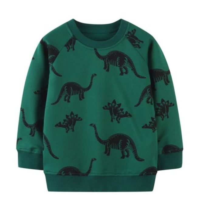 Children's Long-sleeved Terry Sweater