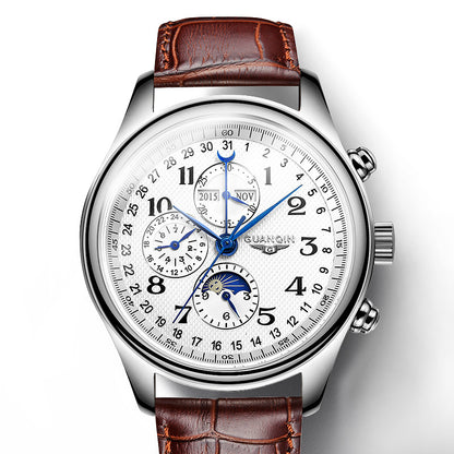 Men's Steel Strap Swiss Waterproof Wrist Watch