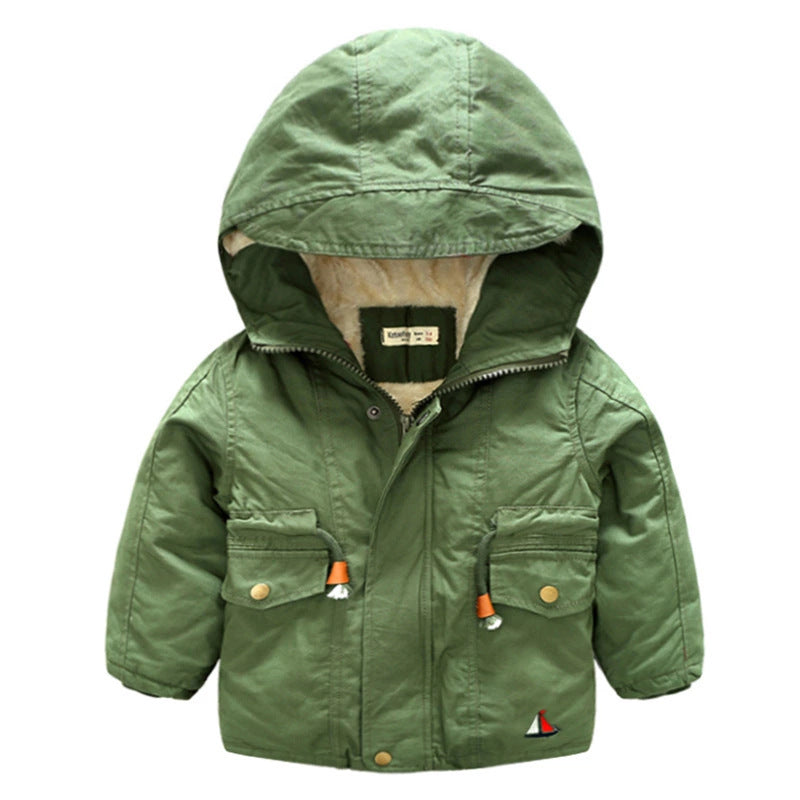 Children's hooded coat