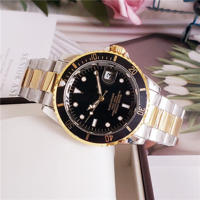 Stainless steel mechanical watch