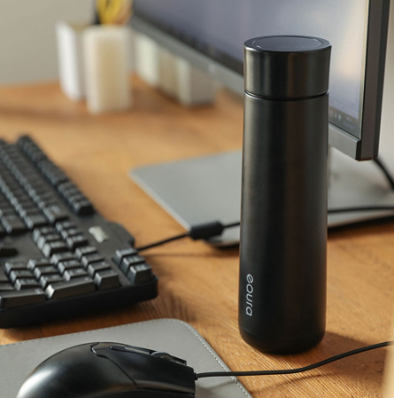 Intelligent stainless steel water bottle