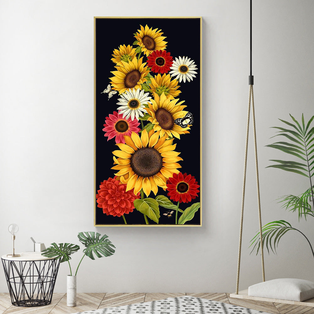 Sunflower Theme Diamond Painting 5D Embroidery Round Or Square Flowers