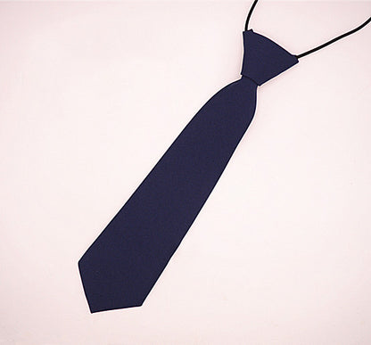 Children's Kindergarten Uniforms Solid Color Small Tie College
