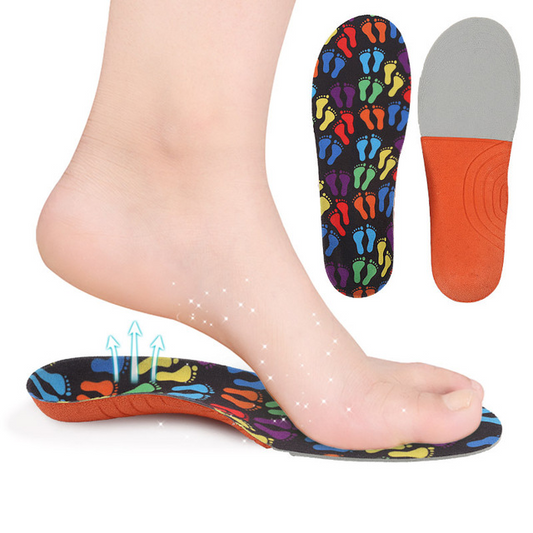 Breathable baby insoles can be cut for men and women