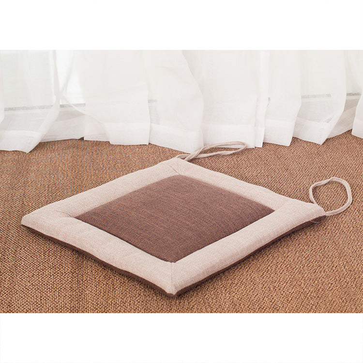 Four Seasons Home Dining Chair Linen Strap Non-slip Cushion