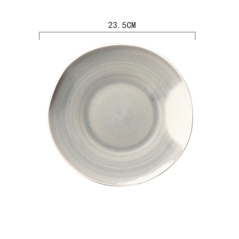 Ceramic Hand-painted Western Food Microwave Breakfast Plate