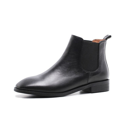 Sleeve Solid Color All-match Comfortable And Warm Short Boots