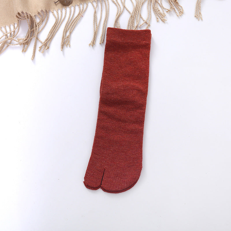 Double Toe Women's Casual And Comfortable Stretch Socks
