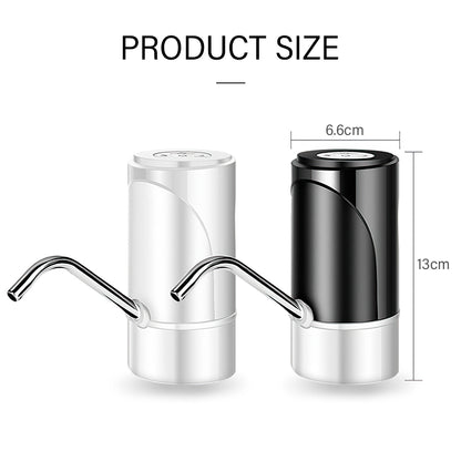 Electric Water Dispenser Water Pressure Device USB Rechargeable Water Pump