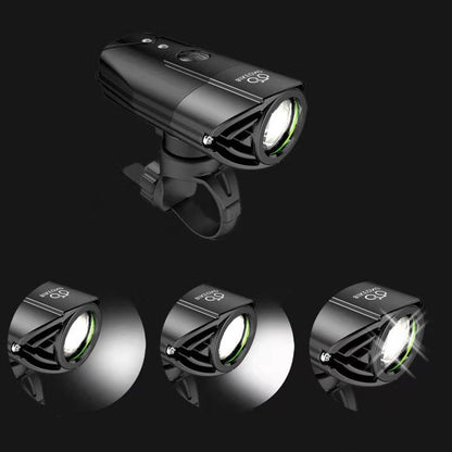 New black bike night headlight