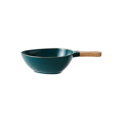 Domestic ceramic baking plate Western dish baking bowl
