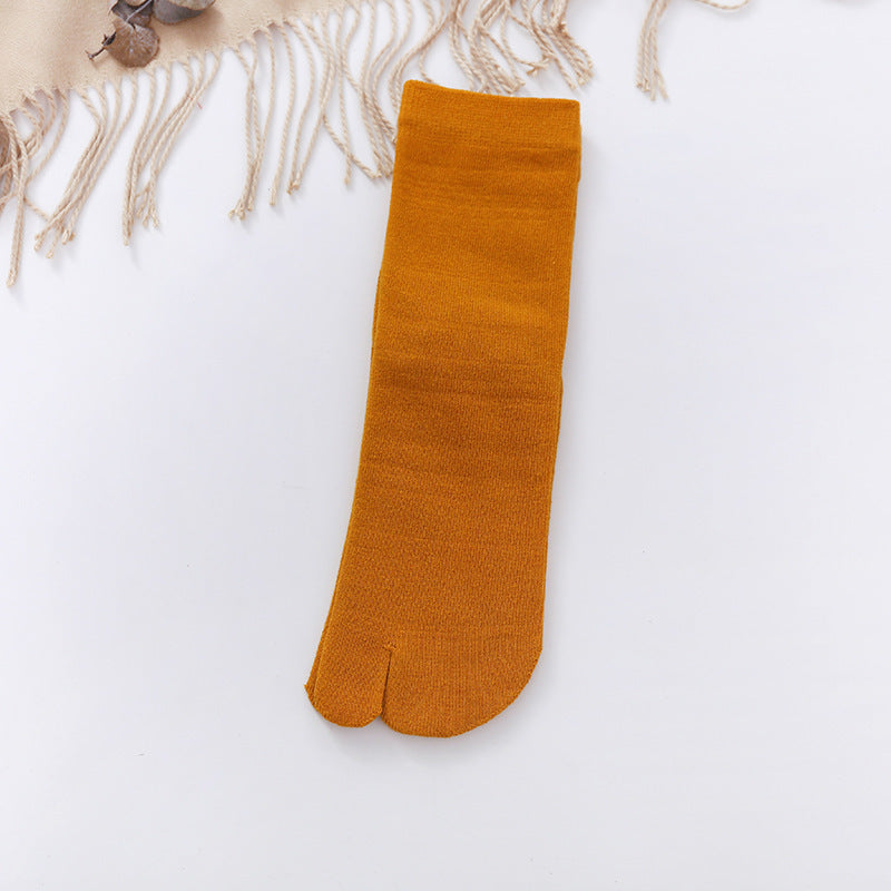 Double Toe Women's Casual And Comfortable Stretch Socks