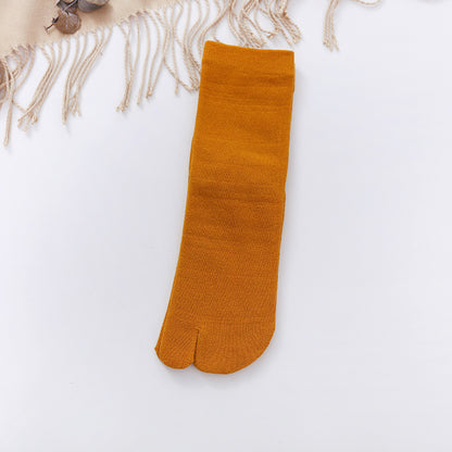 Double Toe Women's Casual And Comfortable Stretch Socks