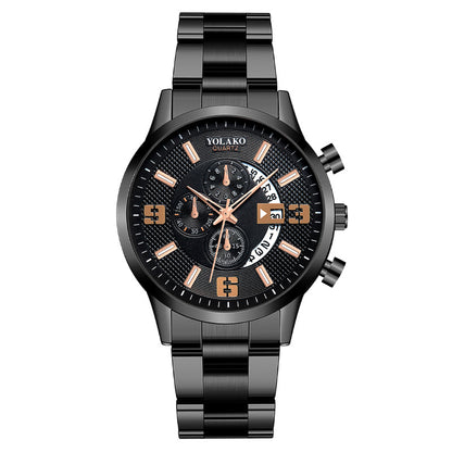Fashion Big Digital Calendar Men's Watch