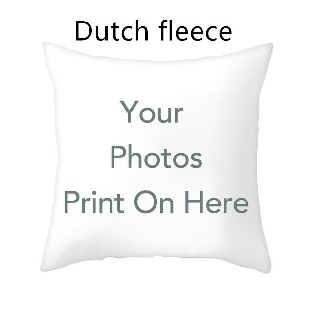 Cushion Cover DIY Home Double-sided Customization