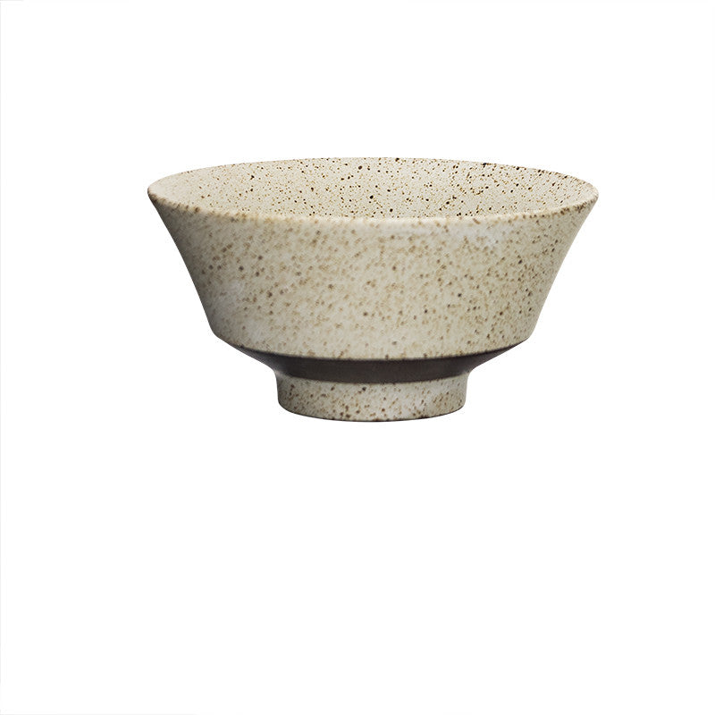 Coarse Ceramic-based  Personality Anti - Hot Small Soup Bowl