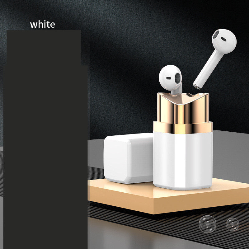 New Goddess Lipstick Headset TWS Wireless Bluetooth Headset Binaural Sports In-Ear Noise-Cancelling Macaron Headset