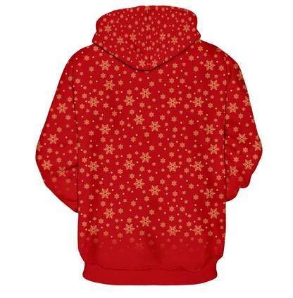 Christmas Couples Hoodie Men 3D Printed Harajuku Sweatshirt Winter Unisex Casual Pullover Hoodies for Women Sudadera Hombre
