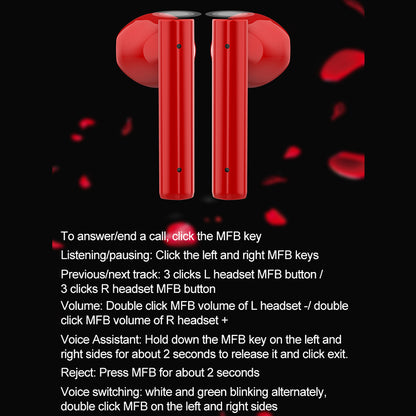 New Goddess Lipstick Headset TWS Wireless Bluetooth Headset Binaural Sports In-Ear Noise-Cancelling Macaron Headset