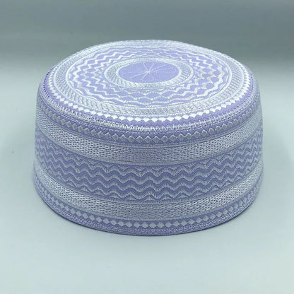 New Muslim Men Prayer Hats Cotton Embroidery Leisure Saudi Arabia Islamic Hat Men Headscarf Clothing Topkippot Turban turkish