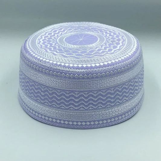 New Muslim Men Prayer Hats Cotton Embroidery Leisure Saudi Arabia Islamic Hat Men Headscarf Clothing Topkippot Turban turkish