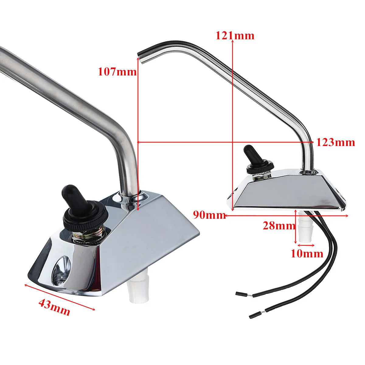 12V Electrically Controlled Faucet of RV Water System Automatic Drainage of Tea Bar Faucet Water Tank Pump Boat Caravan Camper