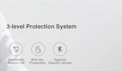 Deerma Portable Electric Kettle Foldable Electric Water Boiler Travel Electric Kettle for Heating Water 0.6L with Storage Bag