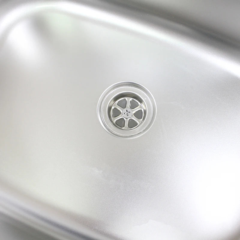 RV Camper Stainless Steel Hand Wash Basin Sink With Folded Faucet Tempered Glass Lid Washbasin for Caravan Boat Motorhome