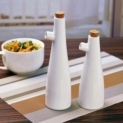 Creative Seasoning Bottle Ceramic Kitchen Sauce Bottle