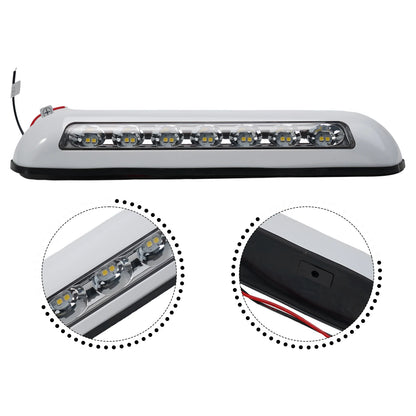 12V RV LED Awning Porch Light 6000K White Super Bright RV LED Light Exterior LED Lamp Beads RV Outdoor Lamp Bar Waterproof