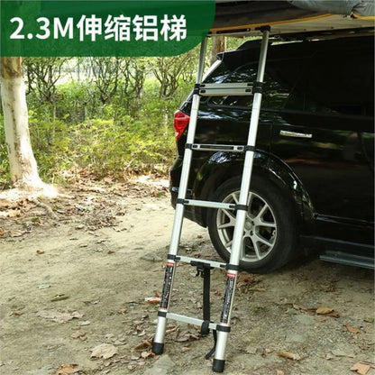 Outdoor Camping Automatic Self-Driving Soft Top Folding Extended Easy-to-Put-up Rainproof SUV Roof Top Tent