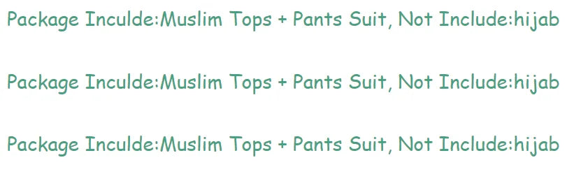 Muslim Sets Women Ramadan Abaya Turkey Dubai Hijab Two Piece Suits Prayer Dress Wide Leg Pants Jilbab Khimar Islamic Clothing