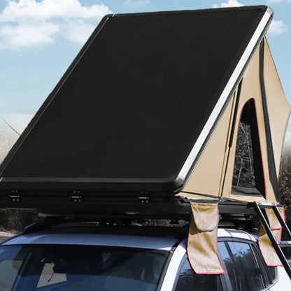 Camping SUV Car Rooftop Tent  Aluminium Triangle Hard Shell Car Roof Top Tent For Sale
