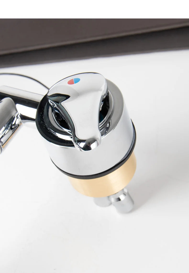 Motorhome Trailer Modification Parts Kitchen Bathroom Hot and Cold Folding Faucet 304 Stainless Steel Faucet RV Camper Accessori