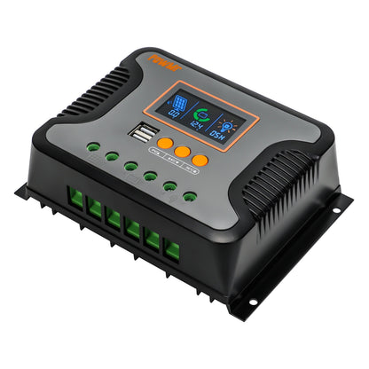 PWM 80A 60A 30A 12V 24V 36V 48V Auto Solar Charger Regulator Max PV 100V 24 hour Settable Work Time Fit for Light and RV System