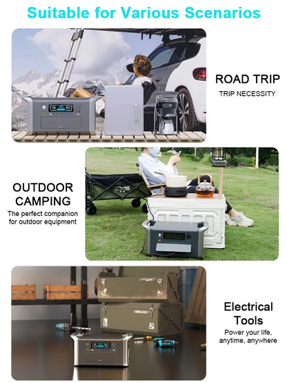 зарядная станция 220 v AC Outlets 300W 500W 1000W 2000W Portable Power Station портативная электростанция Ukraine Warehouse Ship