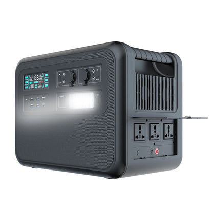 2400W 2000Wh Portable Power Station LiFePO4 battery UPS for power outages Pure Sine Wave 220 230V 50Hz Зарядна станція
