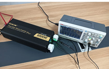 RDDSPON  Pure Sine Wave Inverters 4000W 5000W 6000W  Double EU SocketDC 12V 24V 48V to AC 110V 220V,50Hz,60Hz  Voltage Converter