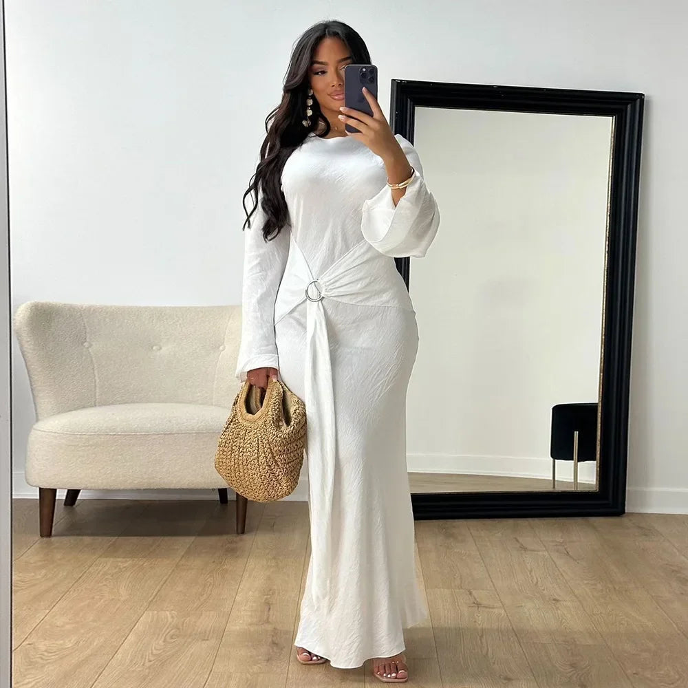 Evening Dress Women Dashiki Muslim Fashion Abaya African Clothes Robe Marocaine Luxury Dubai Kaftan Dress Vetement Big Size