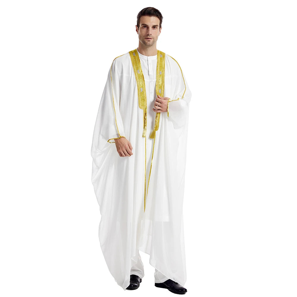 Eid Muslim Men Boy Kids Jubba Thobe Kimono Abaya Dress Islamic Ramadan Robe Saudi Arabic Musulman Caftan Dubai Djellaba Kebaya