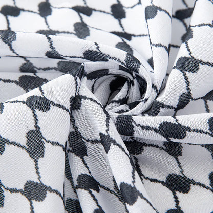 Arab Men Square Keffiyeh Shemagh Scarves Muslim Men's Head Scarf Middle Eastern Shawl Islamic Clothing Male Hijab Turban