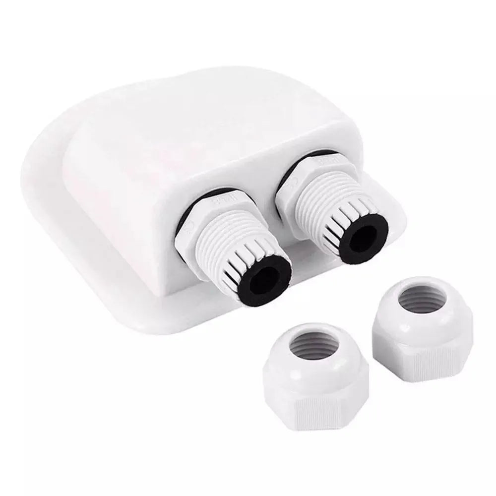 Camper Accessories Caravan Solar Car Junction Box Roof Wire Entry Solar Cable Motorhome Junction Box RV Caravan Accessories